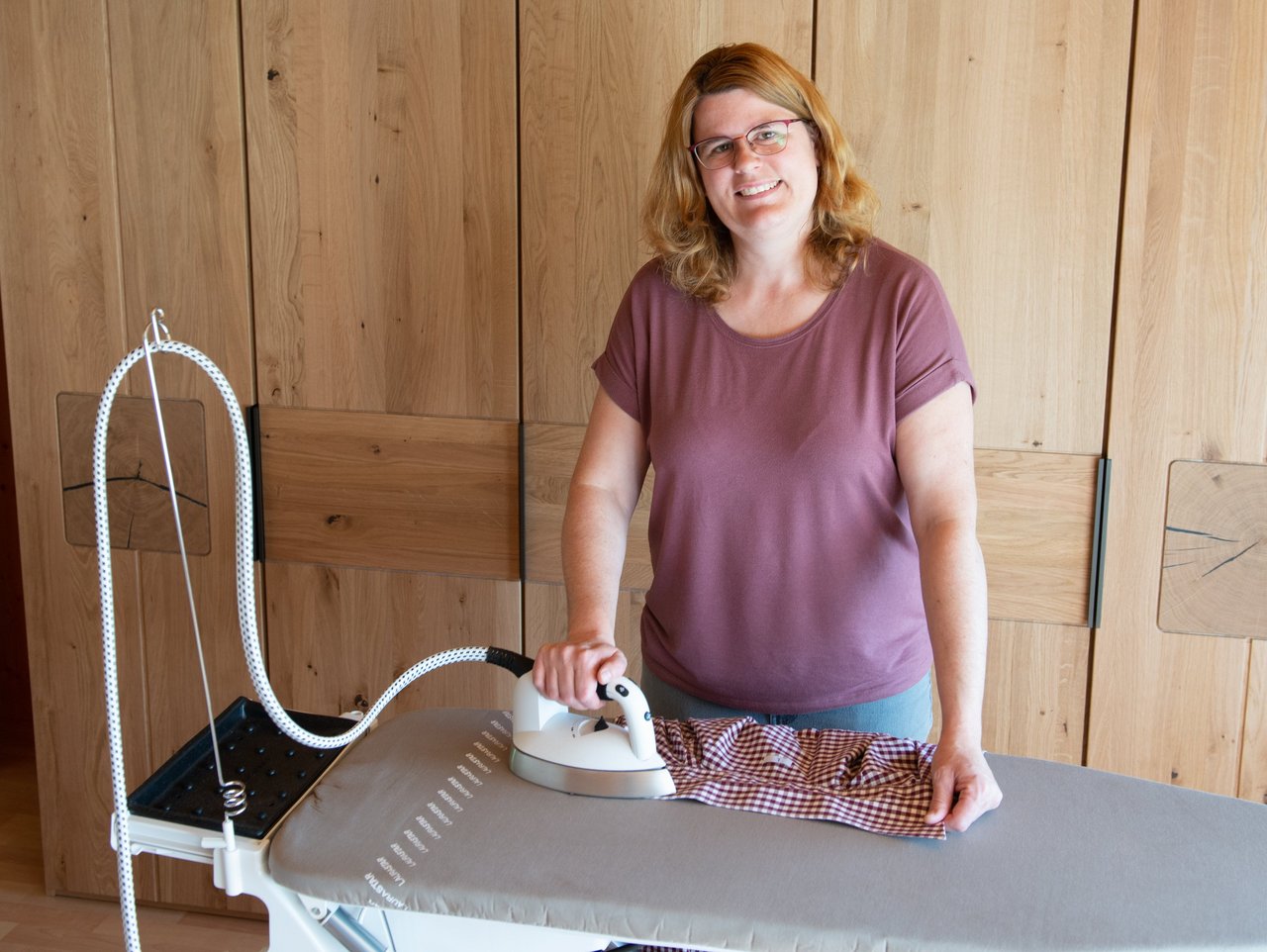 Bügelstation mit Martina Wartmann